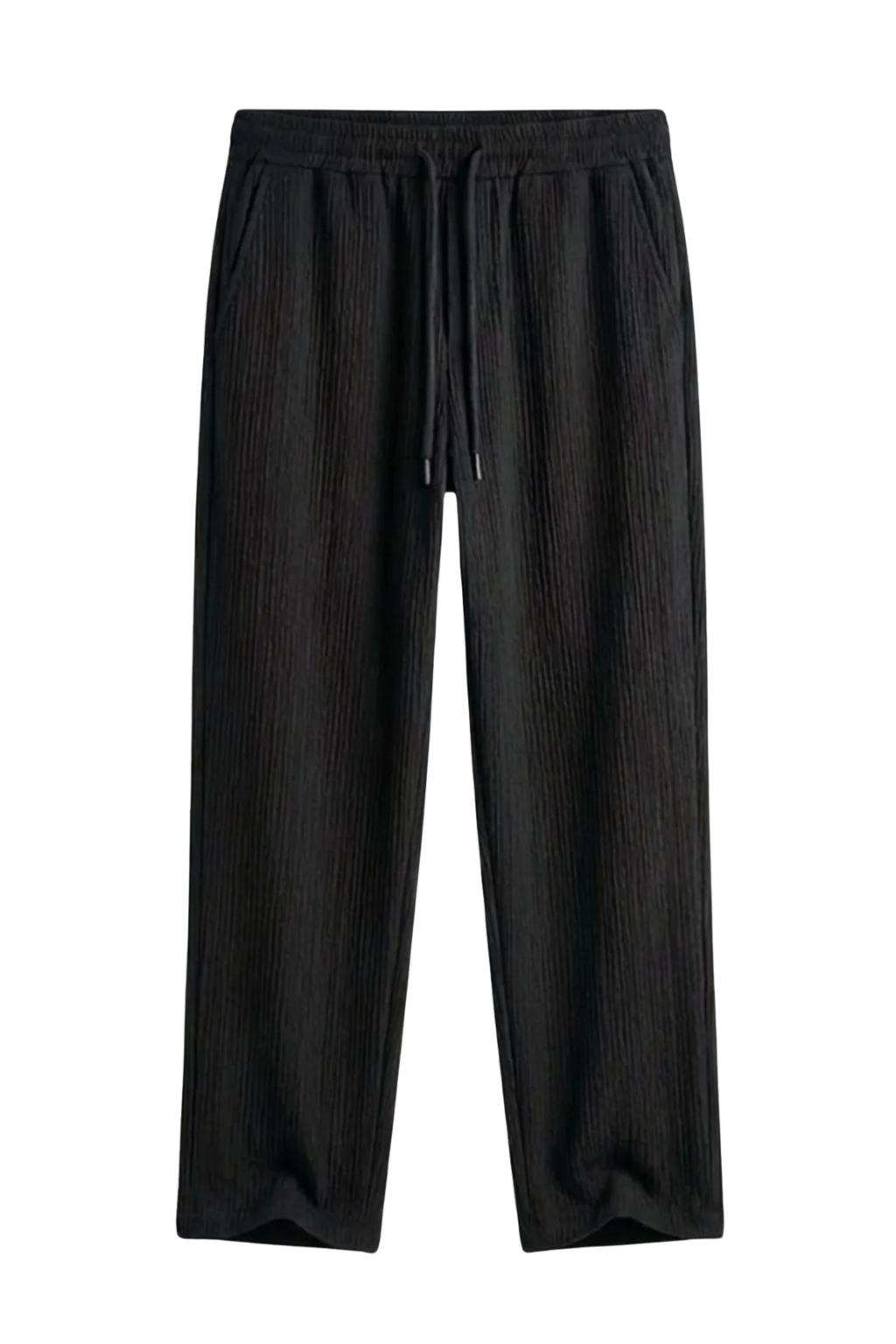 Black pants on a white background