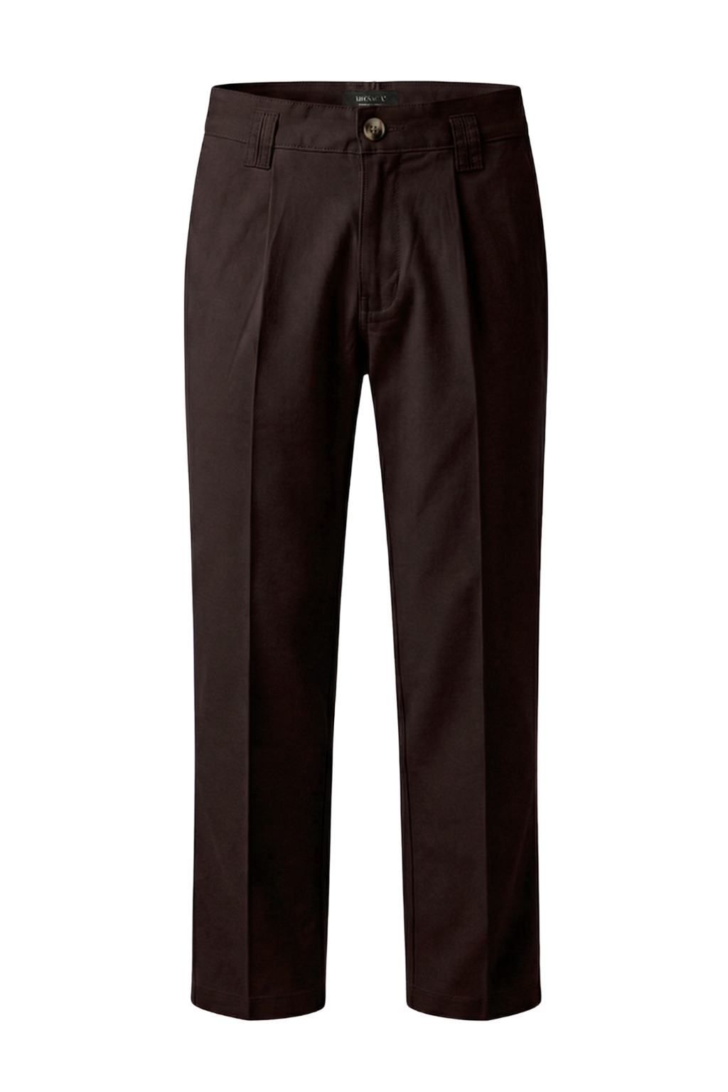 Brown pants on a white background